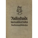 Buch Rassenkunde des deutschen Volkes von Prof. Günther, Hans 1935, Verlag Lehmann München, 509 S.