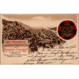 HEIDELBERG-MANNHEIM - XVIII. RADFAHRER-UNION-KONGRESS 1903 Festpostkarte No 2 I