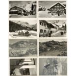 Österreich u.a. viel Vorarlberg Bregenz, usw. Partie von über 220 Ansichtskarten I-II