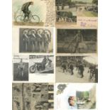 Fahrrad Lot mit 26 Ansichtskarten