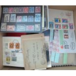WuKi Wunderkiste Philatelie im großen Karton, mit Material Alle Welt, Briefmarken auf