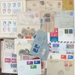 Südeuropa Sammlung Briefe u. Ganzsachen, Italien, Vatikan, San Marino, Jugoslawien, Rumänien,