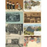 Deutschland, Ausland und Motive Großer Bestand mit ca. 12.000 Ansichtskarten vor 1945 meist einfache