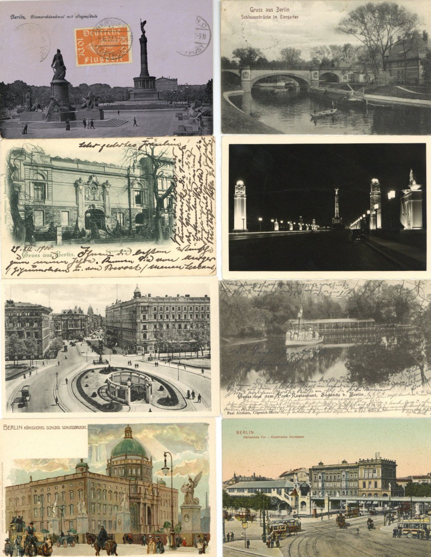 Berlin (1000) Sammlung mit ca. 700 Ansichtskarten meist vor 1945