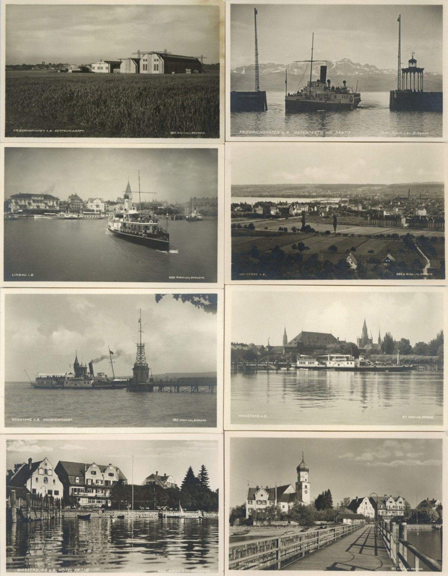 Partie von über 190 Ansichtskarten, meist Deutschland I-II
