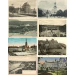 WUKI Partie mit ca. 450 alten Ansichtskarten Deutschland, einigen modernen Karten sowie 42