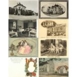 Deutschland, Ausland, Motive Partie mit über 1000 Ansichtskarten meist vor 1945 in 2 Kisten I-II