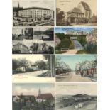 Deutschland Neue Bundesländer Partie von ca. 650 Ansichtskarten von alt bis neu I-II