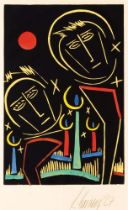 Lorenz, Karl (Hamburg 1888 - Hamburg 1961). Bearers of Candles.