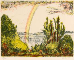 Heckel, Erich (Döbeln 1883 - Radolfzell/Bodensee 1970). Rainbow.