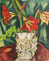 Ivo Hauptmann (Erkner 1886 - Hamburg 1973). Amaryllis in der Vase.