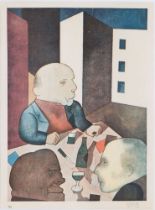 Grosz, George (Berlin 1893 - Berlin 1959). Mankind is good Der Mensch ist gut.