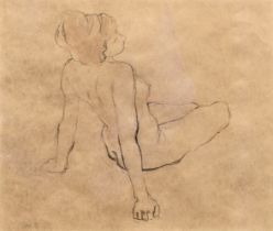 Grosz, George (Berlin 1893 - Berlin 1959). Female Nude.