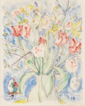 Hauptmann, Ivo (Erkner 1886 - Hamburg 1973). Tulip Flowers.