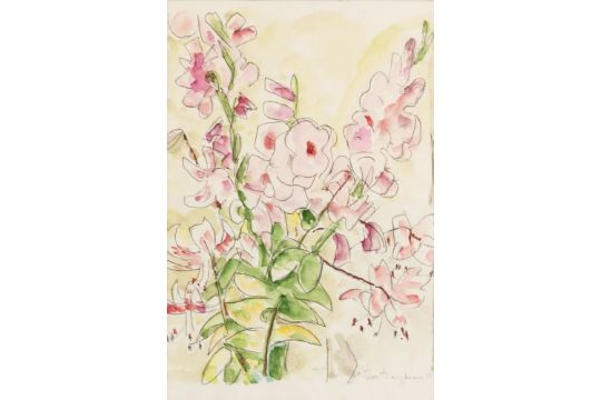 Hauptmann, Ivo (Erkner 1886 - Hamburg 1973). Flowers. - Image 1 of 2