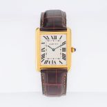 Cartier. A Gentleman's Wristwatch 'Tank Solo'.