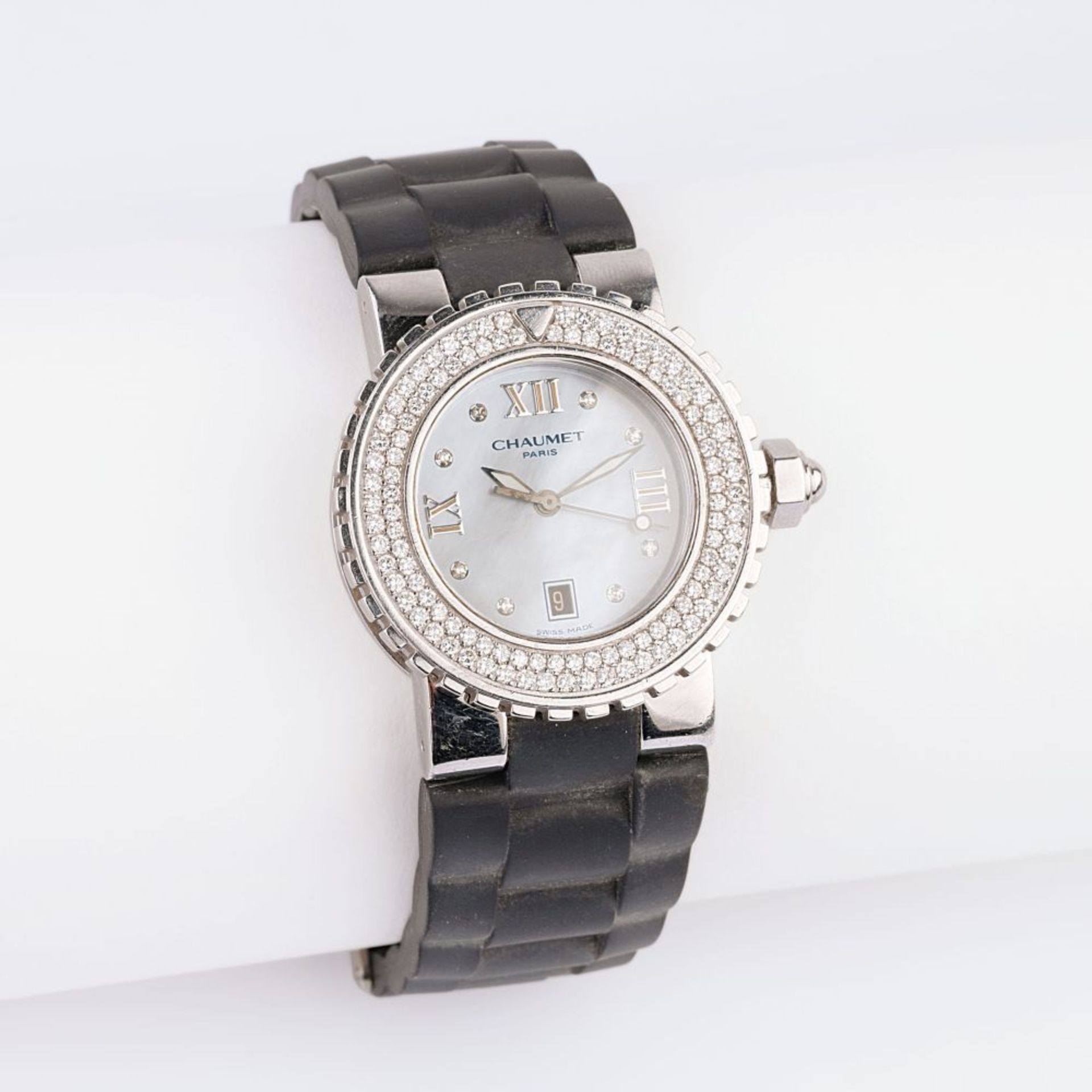 Chaumet Paris, est. 1780. A Ladies' Wristwatch 'Class One' with Diamonds.