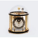 Patek Philippe est. 1839 in Genf. A rare, large Tellurium Tableclock Grand Sovereign with Westminste