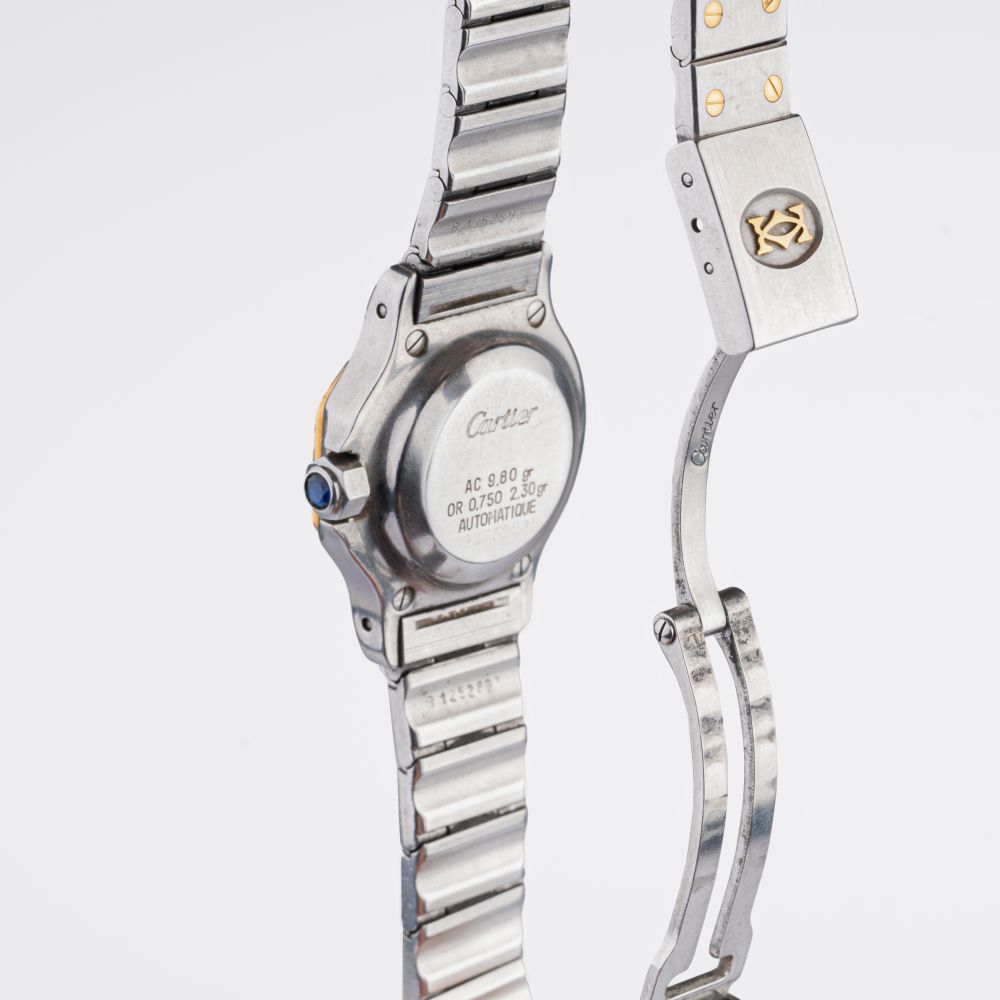 Cartier. A Lady's Wristwatch 'Santos'. - Image 2 of 2