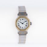 Cartier. A Lady's Wristwatch 'Santos'.
