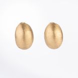 A Pair of Gold Earclips.