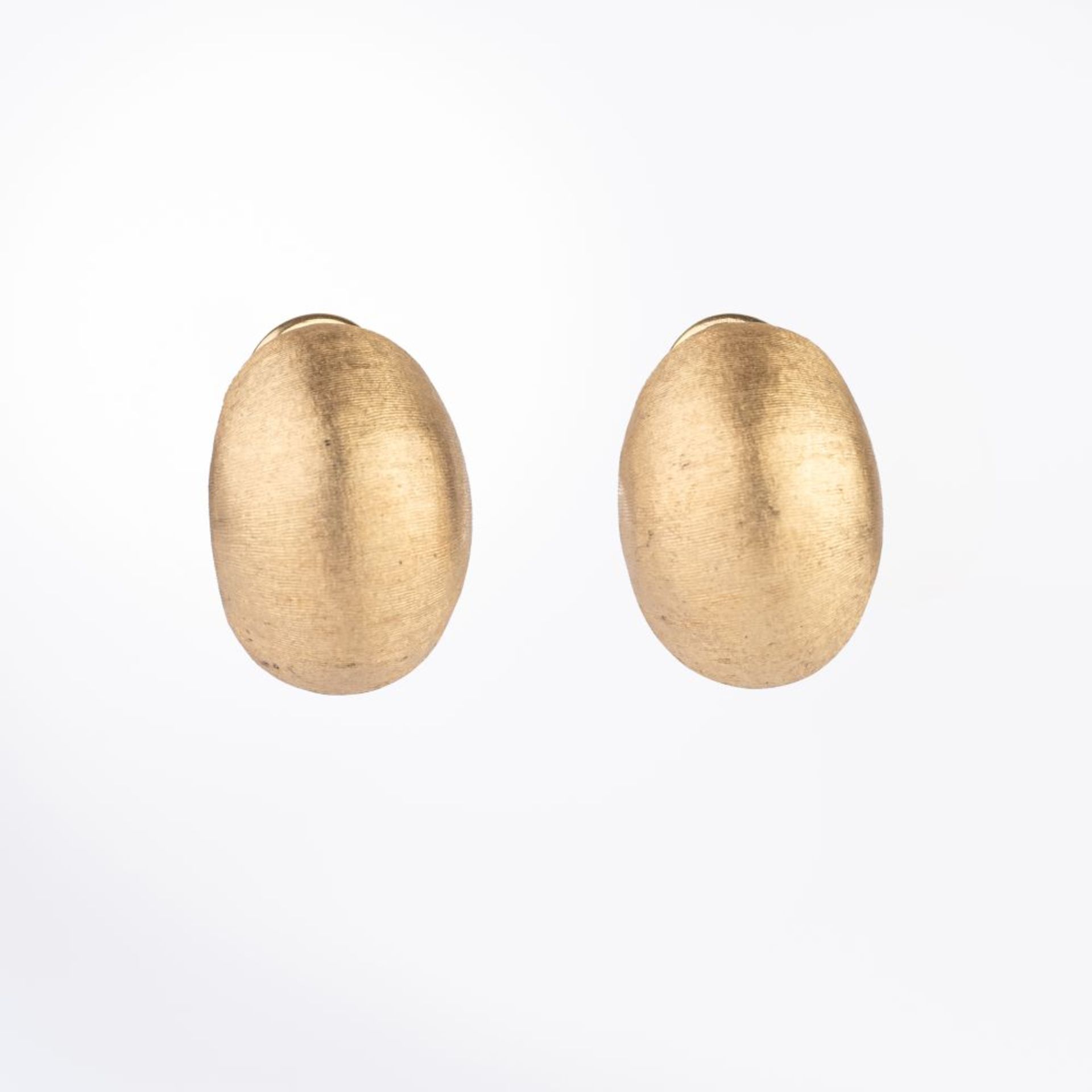 Paar Gold-Ohrclips.