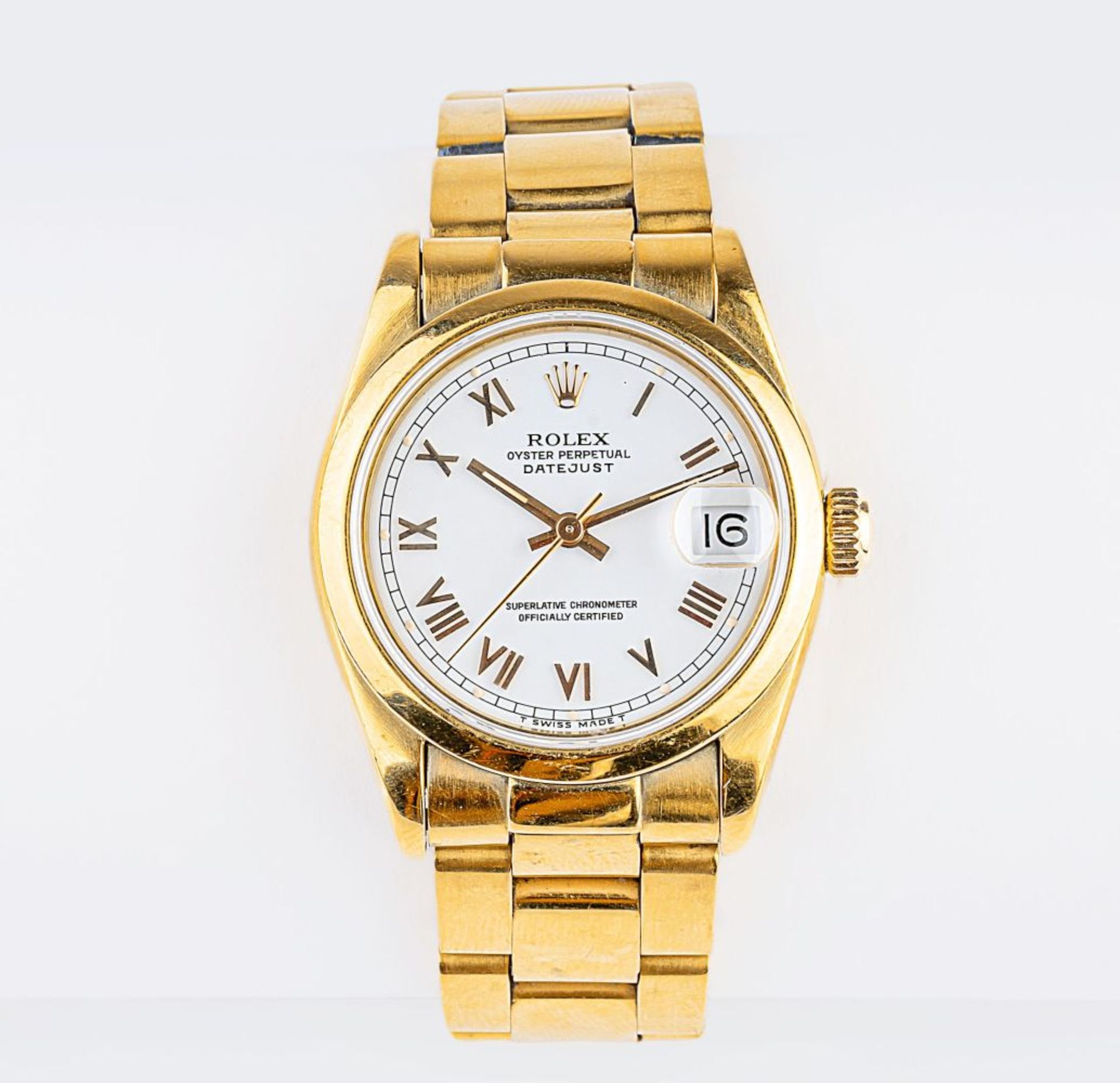 Rolex. Damen-Armbanduhr 'Datejust Medium'.