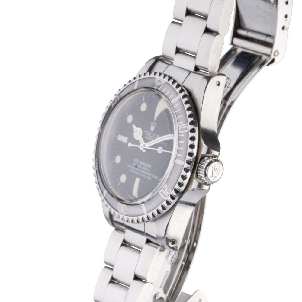 Rolex. A rare Gentlemen's Wristwatch 'Sea-Dweller - The Great White' Ghost Bezel. - Image 3 of 4