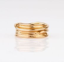 Bicolour Gold-Ring.