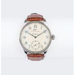 IWC - International Watch Co. A Gentlemen's Wristwatch 'Portugieser F.A. Jones' in limited Edition.