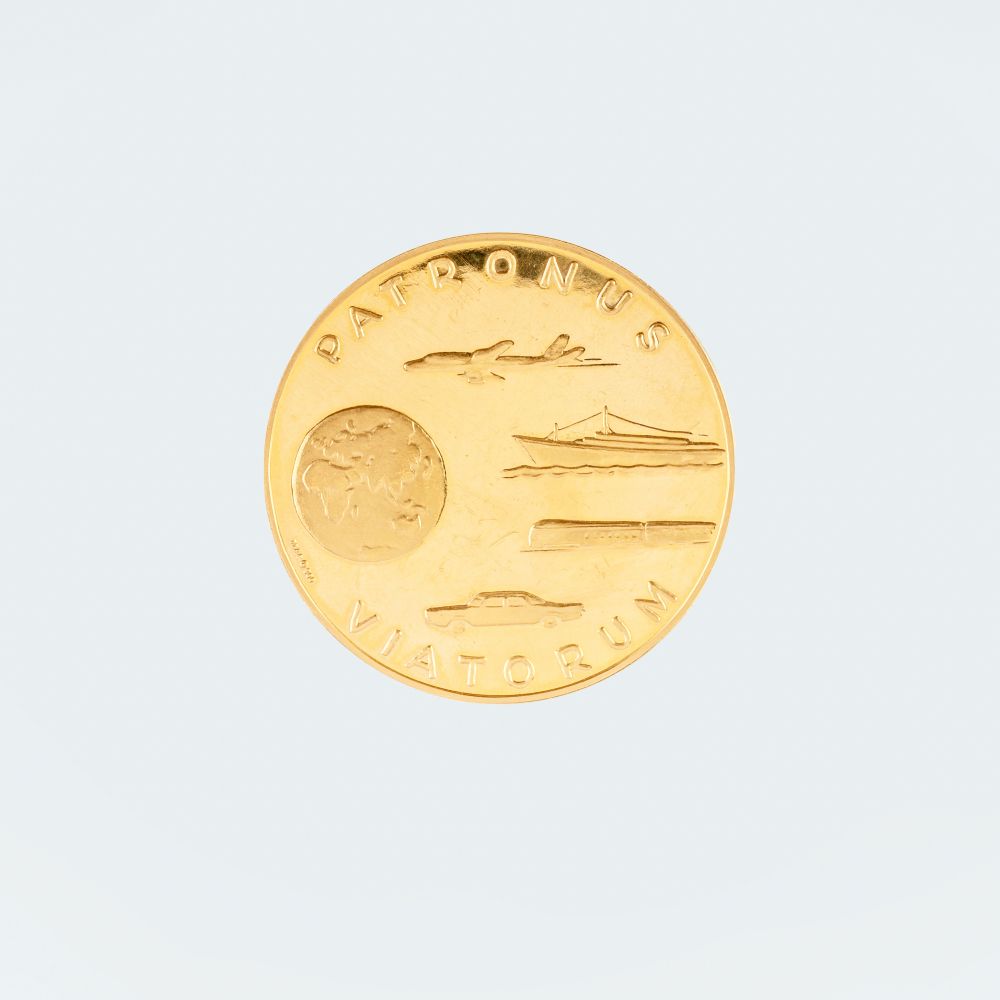 Commemorative Coin St. Christophus. - Image 2 of 2