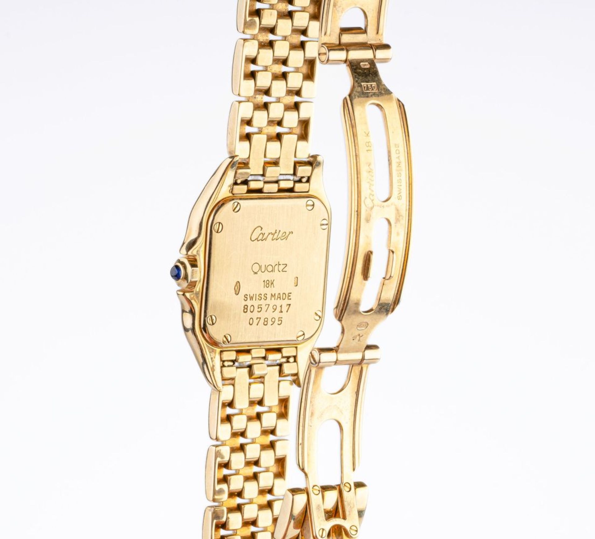 Cartier. A Lady's Wristwatch 'Panthère'. - Image 2 of 2