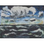 Werner Scholz (Berlin 1898 - Alpbach/Tirol 1982). Wolken und Wellen.