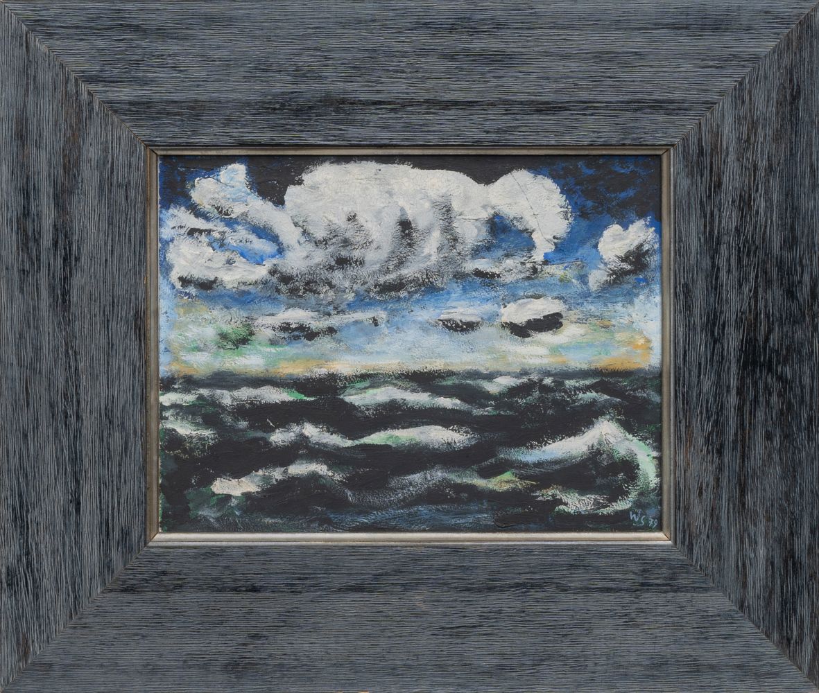 Scholz, Werner (Berlin 1898 - Alpbach/Tirol 1982). Clouds and Waves. - Image 2 of 2