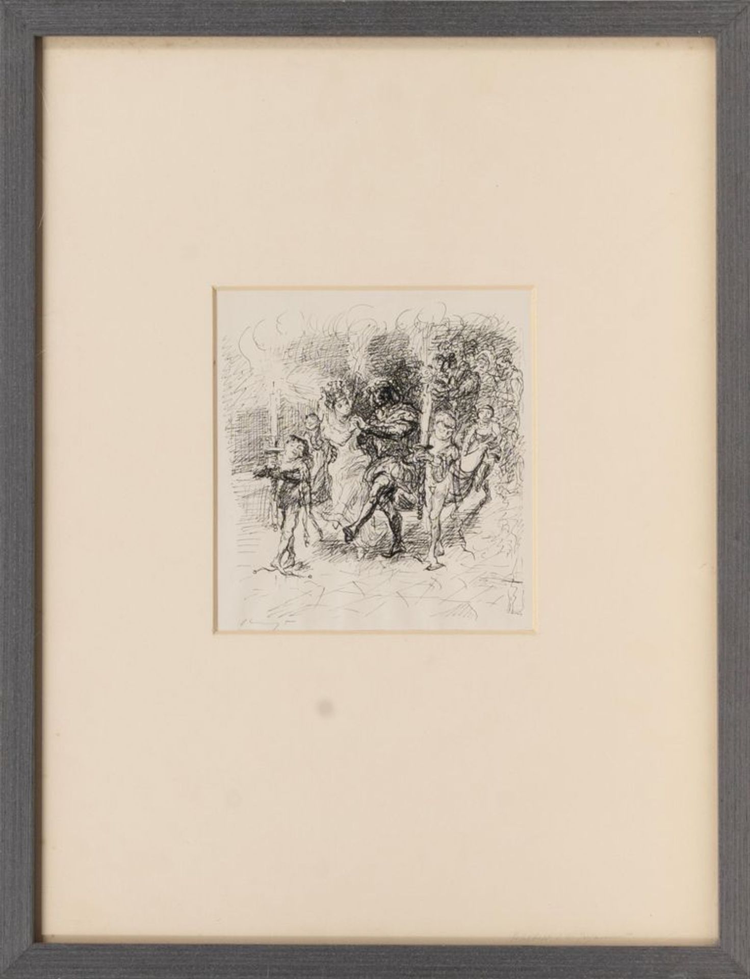 Max Slevogt (Landshut 1868 - Neukastel/Pfalz 1932). Der treue Johannes I. - Bild 2 aus 2