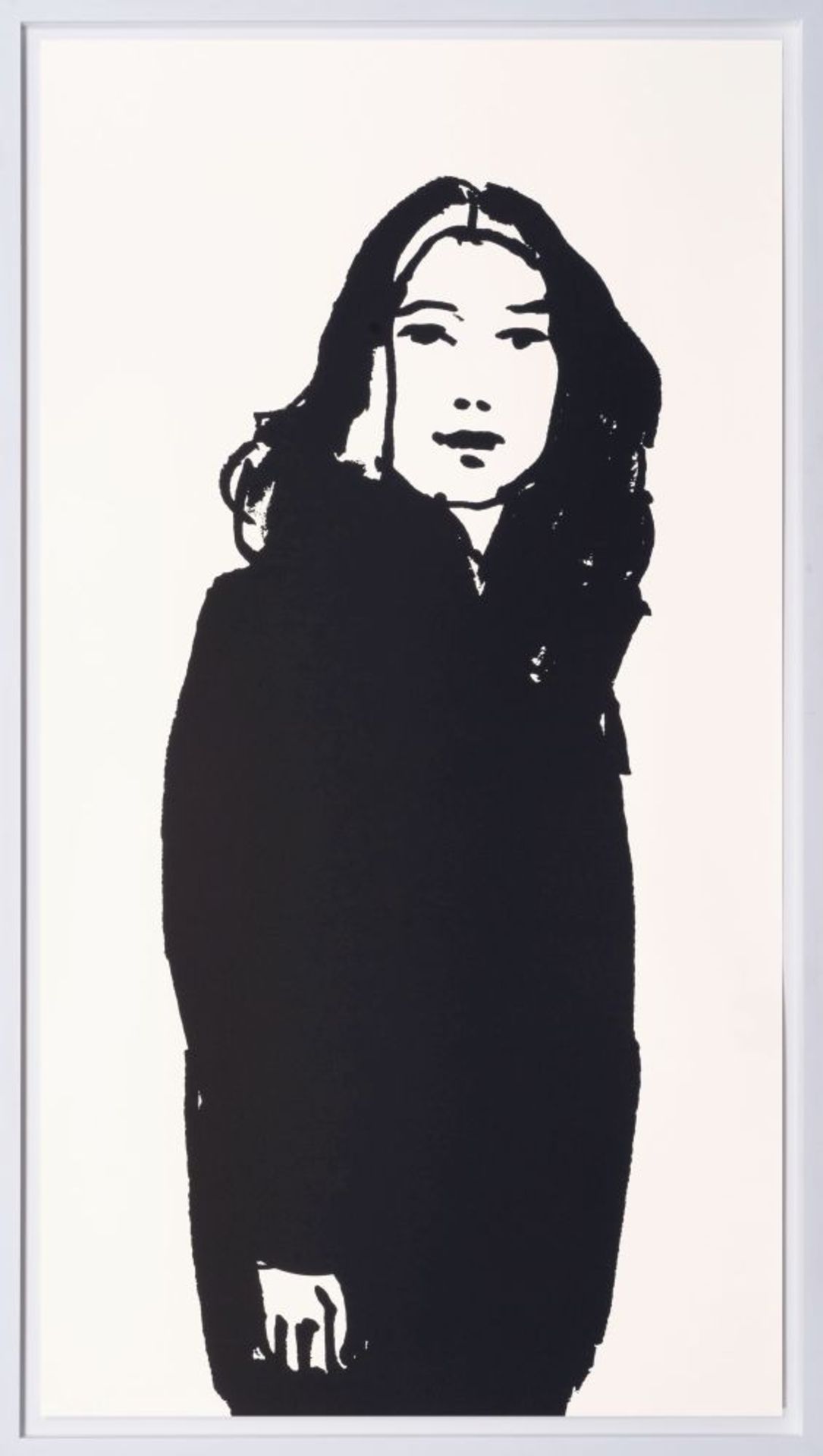 Alex Katz (New York 1927). Shopper 7. - Bild 2 aus 2