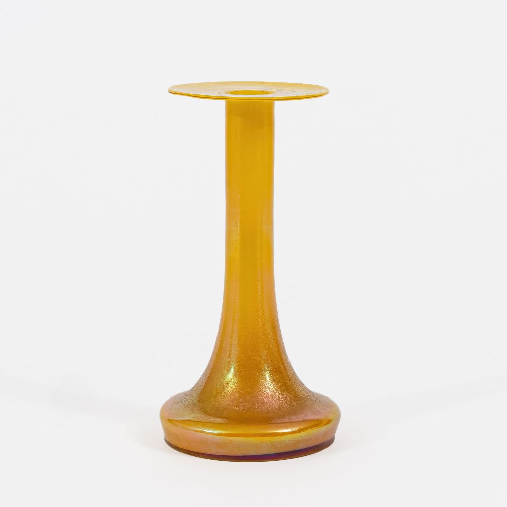 A Metallic Yellow Vase.