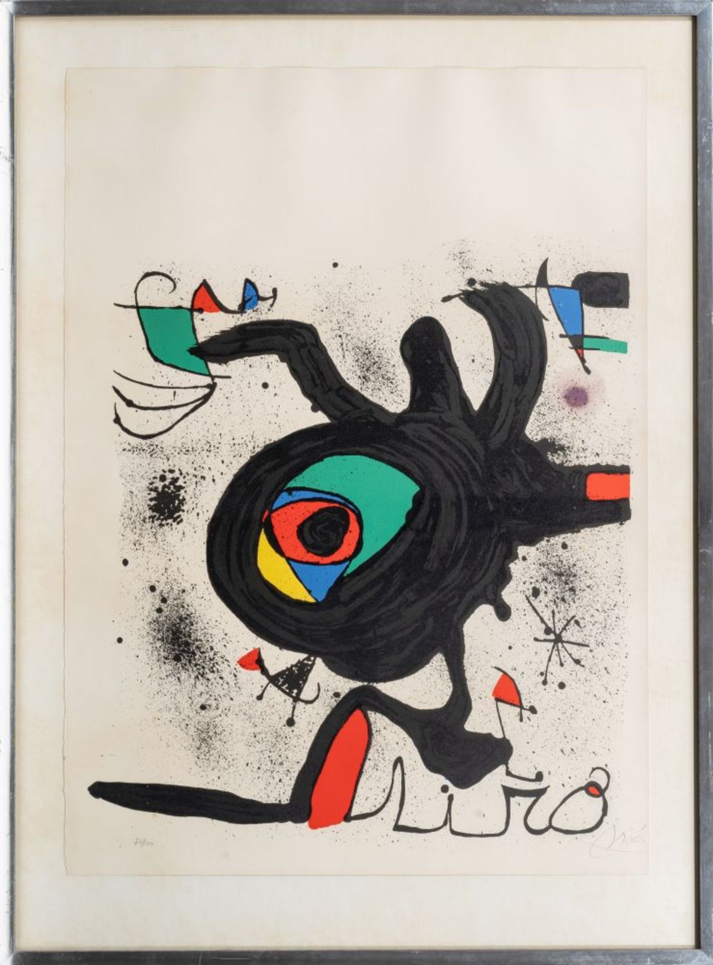 Joan Miró (Barcelona 1893 - Palma de Mallorca 1983). Das graphische Werk - Kunstverein Hamburg. - Bild 2 aus 2