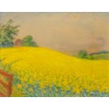 Blunck-Heikendorf, Heinrich (Kiel 1891 - Kiel 1963). Blossoming Rape Seed.