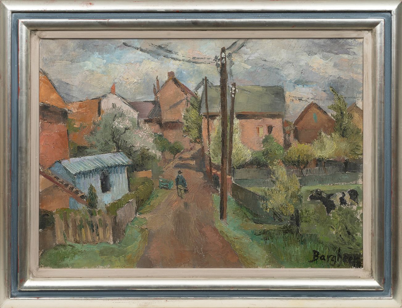 Bargheer, Eduard (Hamburg 1901 - Hamburg 1979). Landscape. - Image 2 of 2