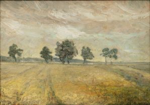 Fritz Mackensen (Braunschweig 1866 - Worpswede 1953). Worpsweder Landschaft.