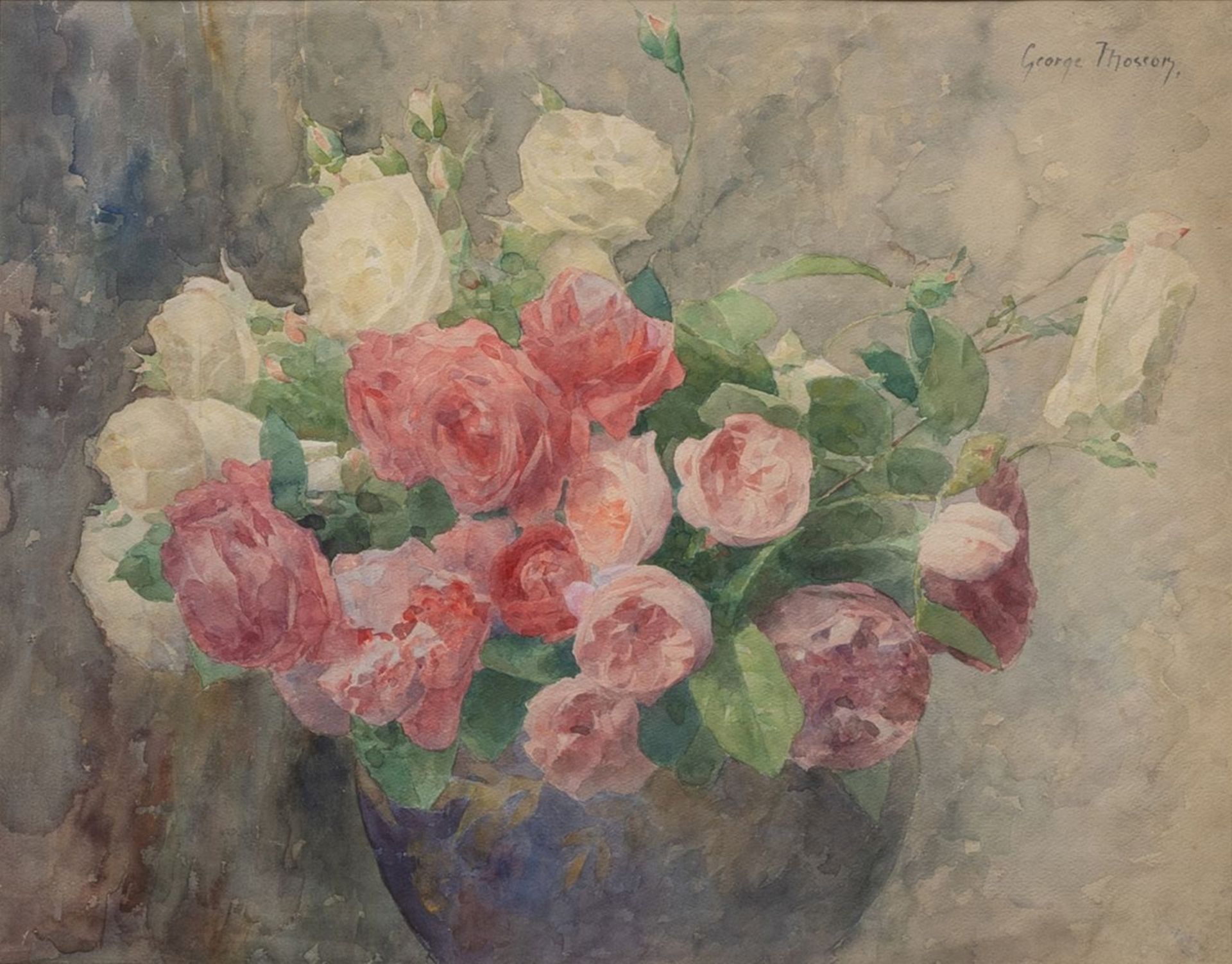 George Mosson (Aix-en-Provence 1851 - Berlin 1933). Rosen.