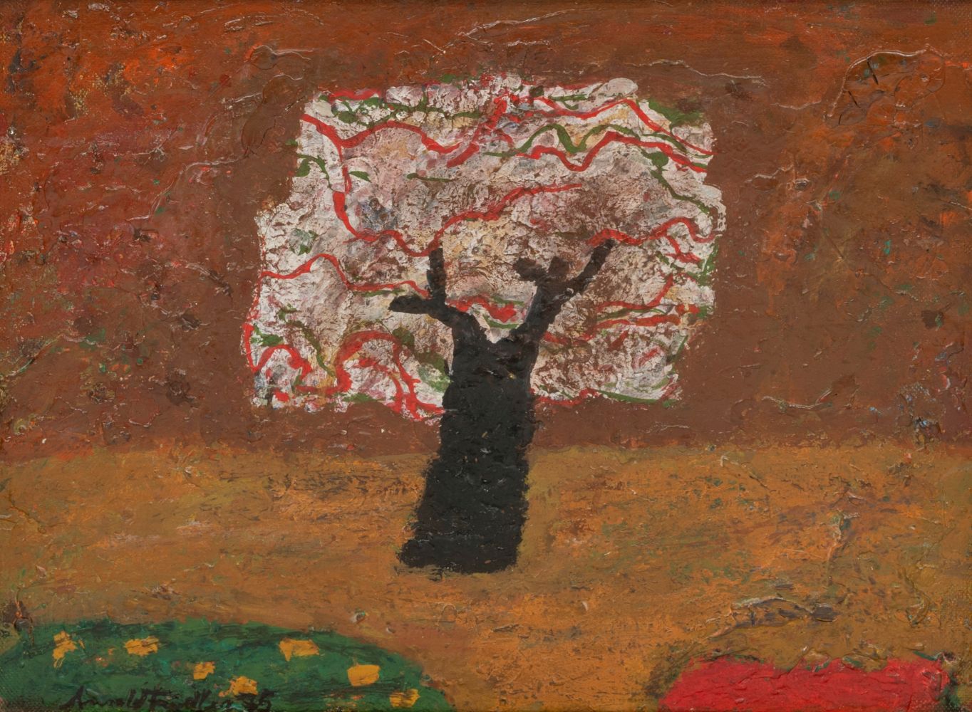 Fiedler, Arnold (Hamburg 1900 - Hamburg 1985). Blossoming Tree.