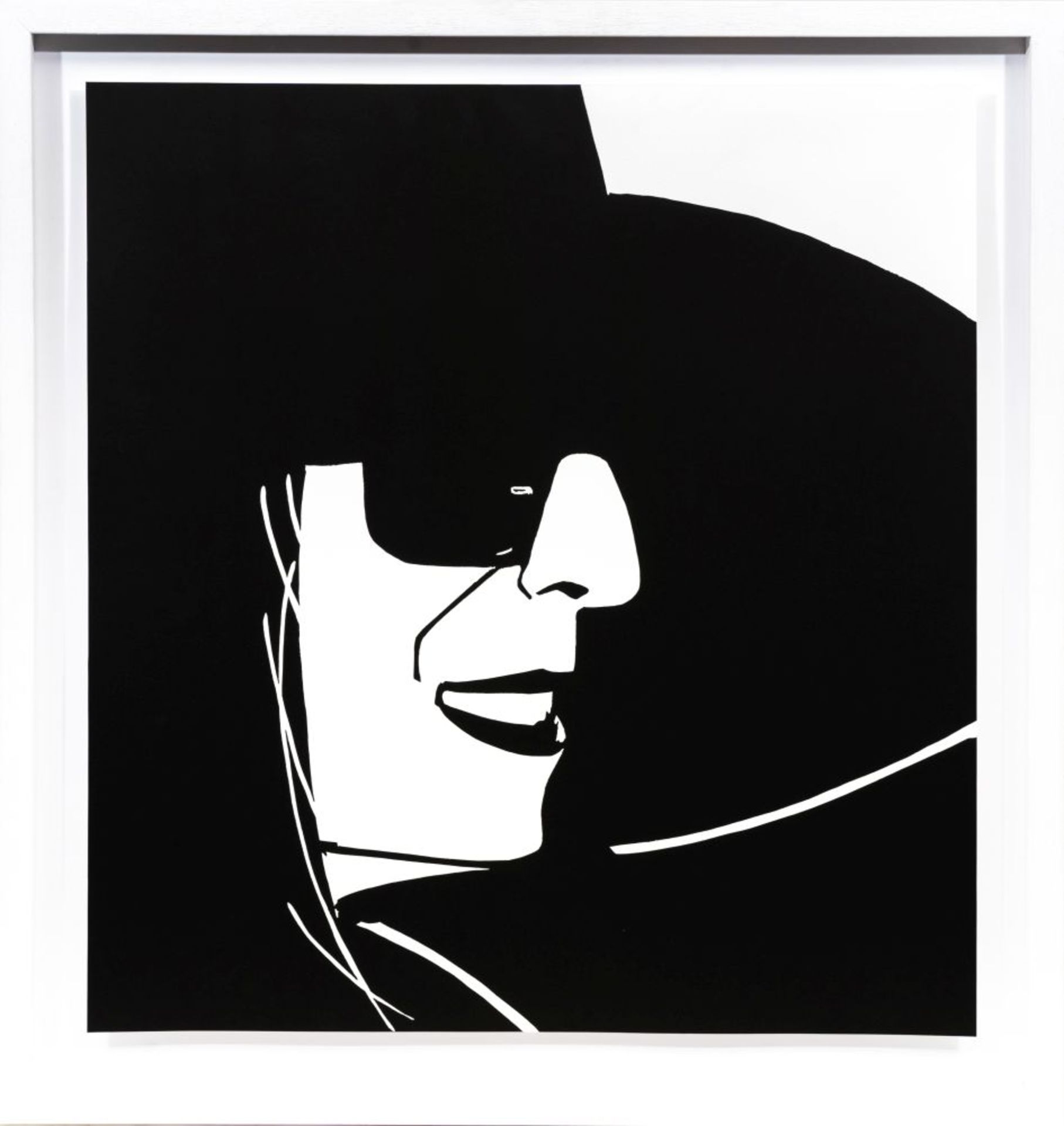 Alex Katz (New York 1927). Black Hat (Ada). - Bild 2 aus 2