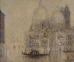 Carl Leipold (Duisburg 1864 - Würzburg 1943). Santa Maria della Salute in Venedig.