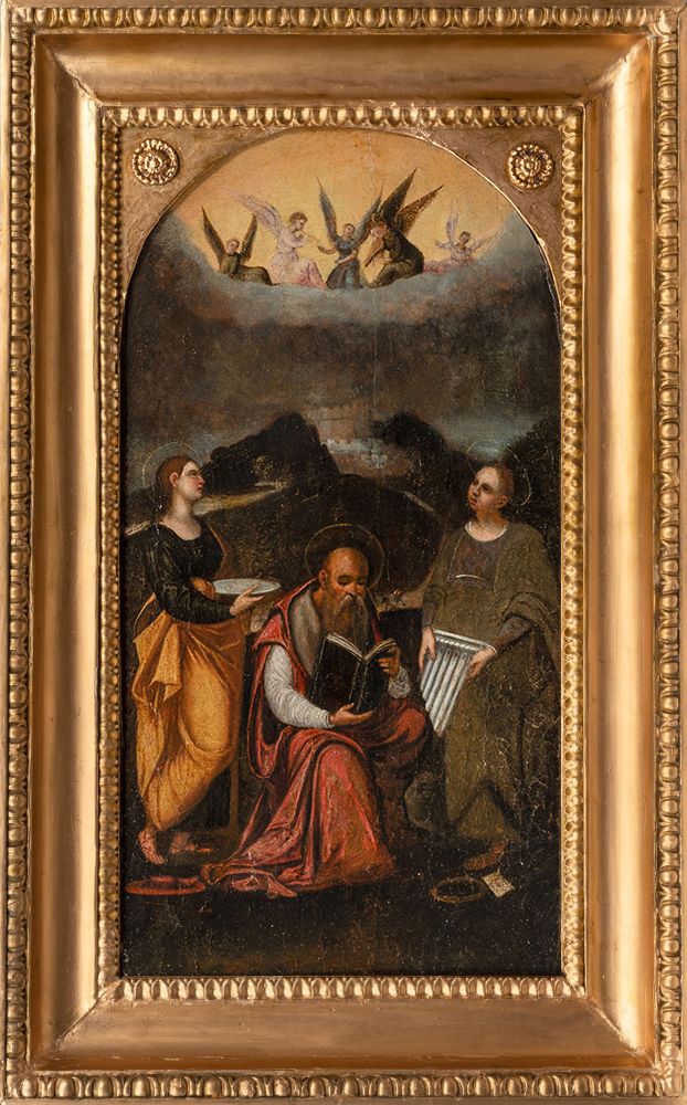 Bartolomeo Ramenghi (Bagnacavallo 1484 - Bologna 1542), Umkreis. Die Heiligen Lucia, Hieronymus und  - Bild 2 aus 2