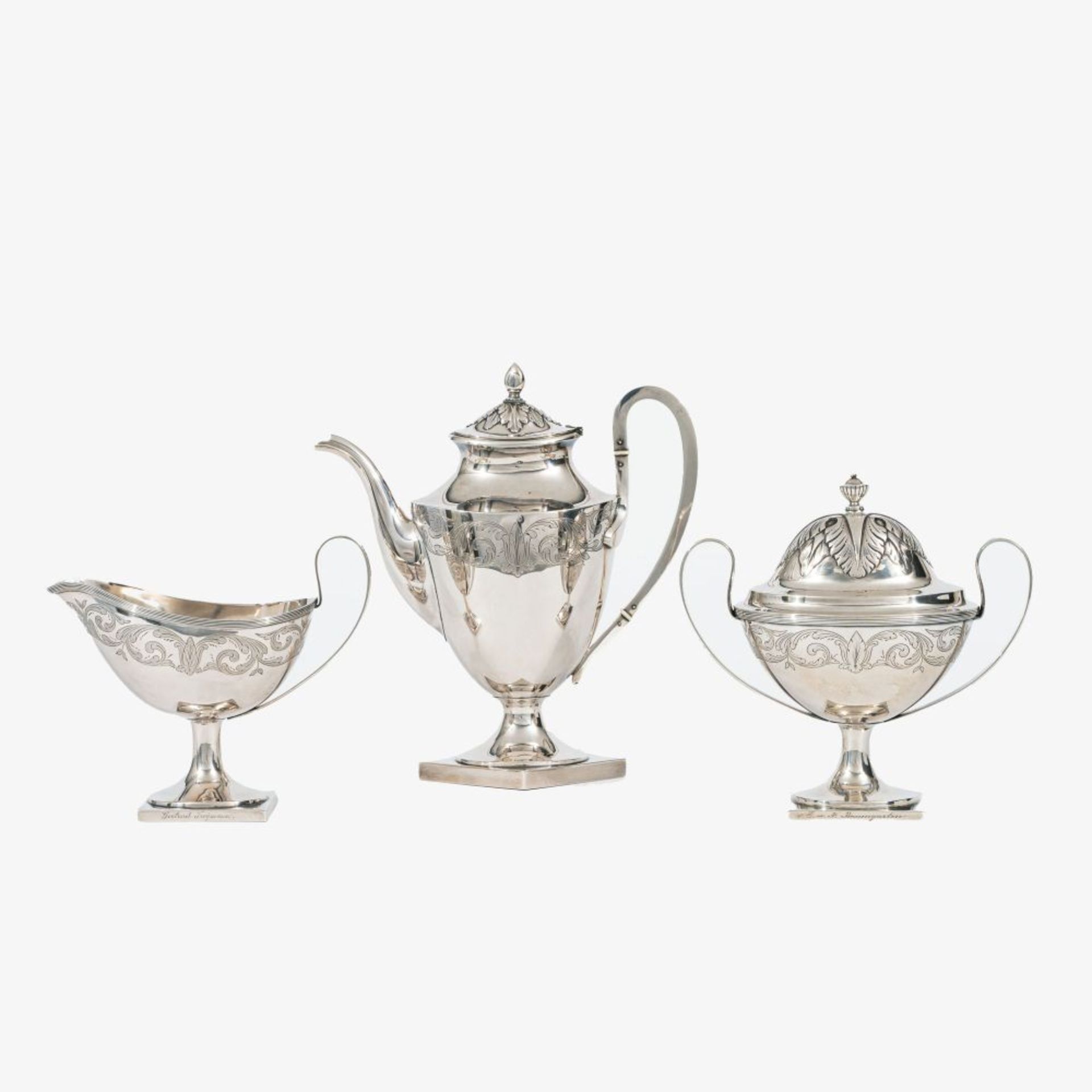 An Empire Style Coffee Service.