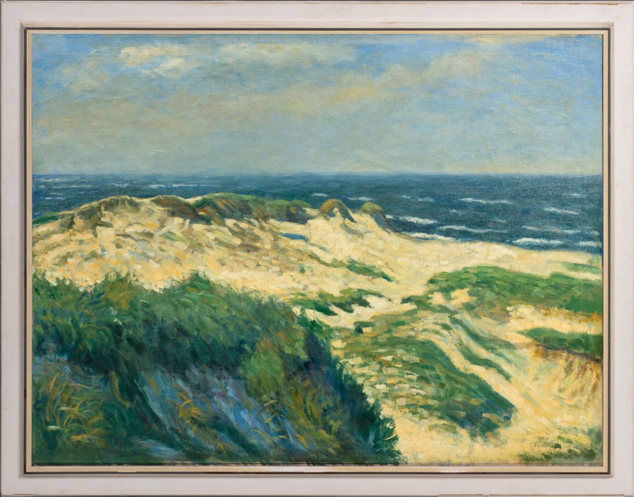 Friedrich Schaper (Braunschweig 1869 - Hamburg 1956). Dünen an der Westküste von Sylt. - Bild 2 aus 2