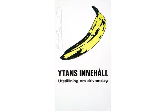 ANDY WARHOL - Banana - Original color silkscreen