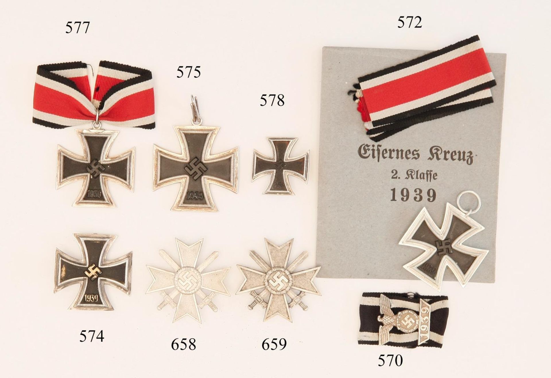 Eisernes Kreuz 1. Klasse, 1939, Reduktion